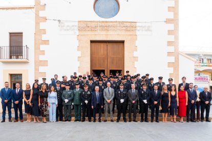 Reconocimientos por 30 años de servicio en la Policía Local de Roquetas.