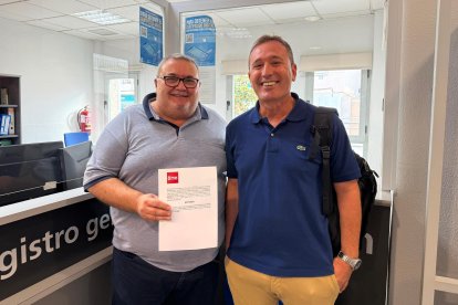 Manolo García junto a Rafael Torres