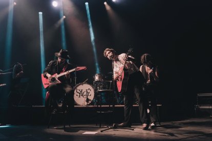 Imagen de archivo de un concierto de Soloé, quienes encabezan el cartel de Albox.
