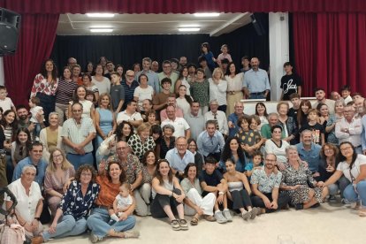 Reunión de descendientes de 'Garcías' celebrada en Almócita.