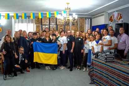 Voluntarios de la asociación 'Corazón Ucraniano' de Almería.