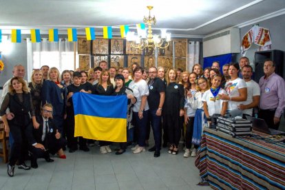 Voluntarios de la asociación 'Corazón Ucraniano' de Almería.
