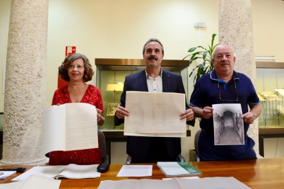 Presentación del proyecto de construcción de uno de los refugios de la Guerra Civil.