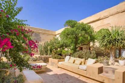 Uno de los rincones del Castillo de San Ramón que se puede ver en la web que lo tiene a la venta