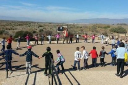Actividades para escolares en el Centro de Visitantes Las Amoladeras