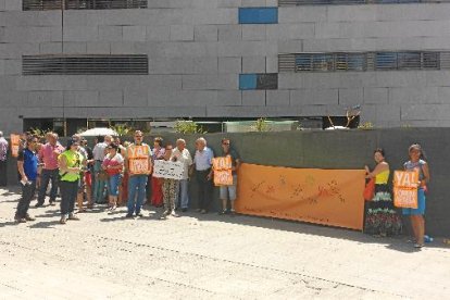 Afectados de AFINSA en una de sus manifestaciones.