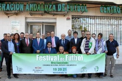 Eduardo Herrera en la puesta de largo del evento.