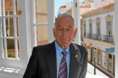 Gabriel Amat, en la Diputación provincial.