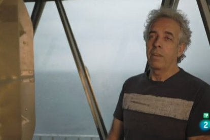 Mario Sanz, durante su intervención en el programa de La 2.