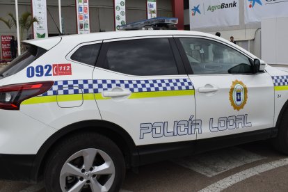 Vehículo de la Polcía de Níjar, similar al que ha intervenido en la detención