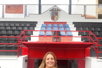 La presidenta del Húercal-Overa CF, Teresa Navarro Rodríguez.