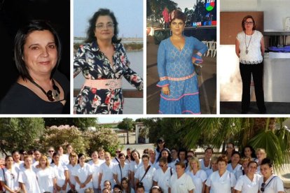 Las protagonistas  de los IV Reconocimientos a la Mujer Nijareña.