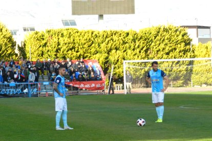 Tomás y Jesús Rubio en un partido en El Ejido.