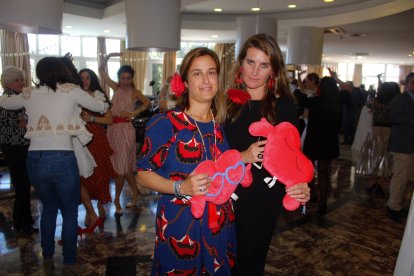 Cristina Sánchez Maldonado y Ana Maldonado, organizadoras del II Cóctel Solidario.