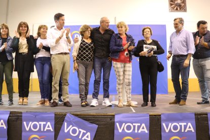 Acto de inicio de campaña del PP de El Ejido celebrado en San Agustín.