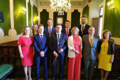 Equipo de Gobierno del PP en Berja con José Carlos Lupión a la cabeza.