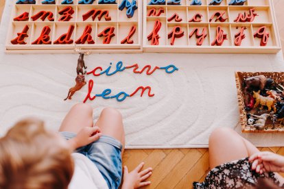 Actividades adaptadas en Ambiente para Crecer. Espacio Montessori en Almería