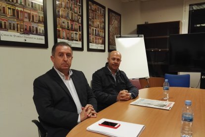 Los exconcejales de Vox, Francisco Barrionuevo y Antonio López.