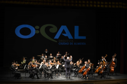 La OCAL durante la primera entrega del ciclo de Beethoven.