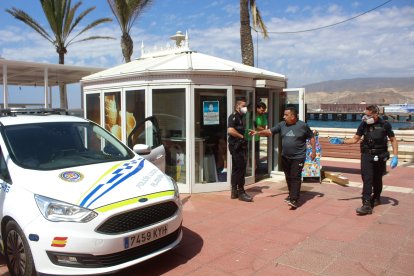 Kiosko Dulce Salado, ubicado en el Paseo Marítimo.