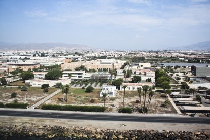 Una vista aérea de la UAL, que acogerá la Cumbre Mundial de la Agroalimentación