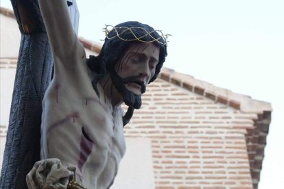 Rostro del Cristo de la Expiración de Adra.