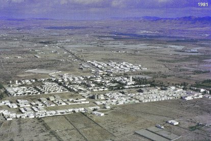 El pueblo de Las Marinas en 1973.