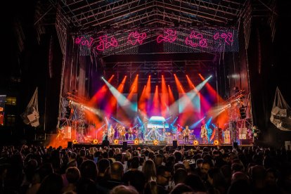 Imagen de un concierto en Almería.