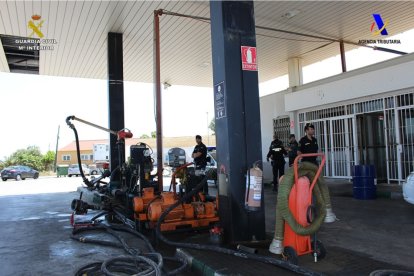 Registro en una gasolinera