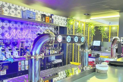 Interior del local de Matilda en la capital.