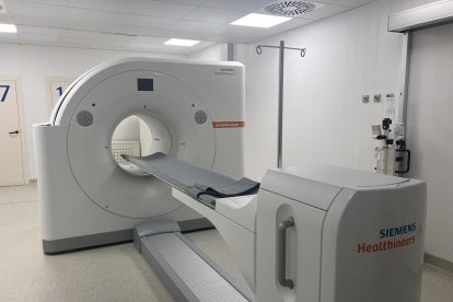 PET-TAC en otro hospital.