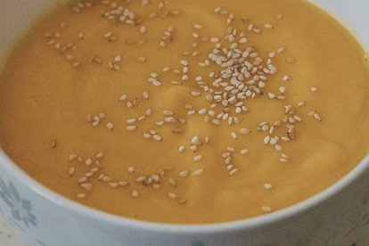 Crema de zanahoria.