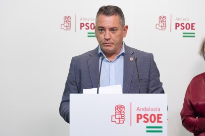 Indalecio Gutiérrez, diputado del PSOE de Almería.