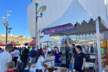 El stand de Pkö Dulce y Salaö.