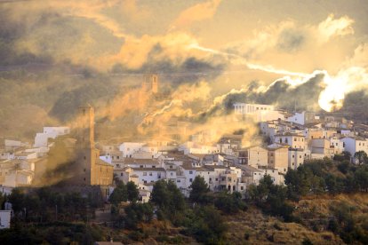 Imagen panorámica del municipio de Serón