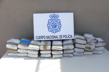 Cocaína decomisada en la Operación Espléndido