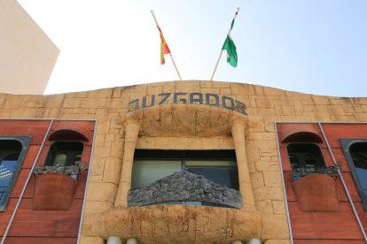 Fachada del Juzgado de Vera, donde se presentó una de las denuncias.