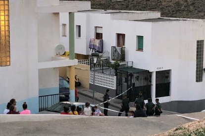 Dispositivo de seguridad en el lugar del crimen