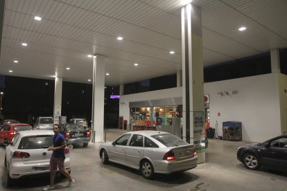 Una gasolinera de Almería.
