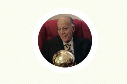 El legendario Luis Suárez, primer Balón de Oro español.