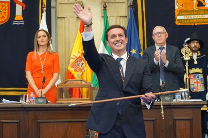 Javier Aureliano, recién reelegido presidente de la Diputación de Almería.