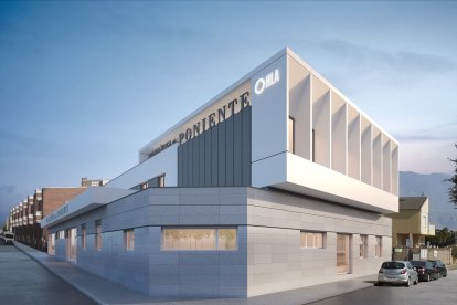 HLA Policlínica en El Ejido, tras su remodelación en curso.