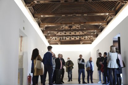 Una de las visitas guiadas en el Hospital Provincial tras su rehabilitación.