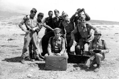 Soldados en Viator en los años 60.