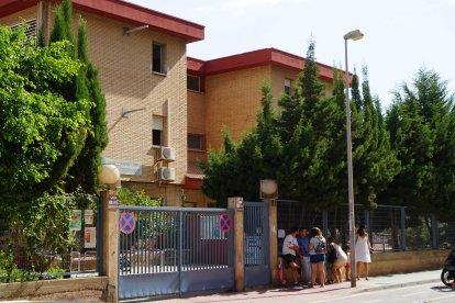 Primer día de clase en un colegio de Almería.