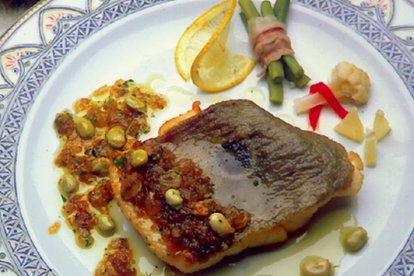 Gallo pedro en el menú saludable de este viernes.