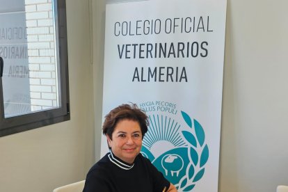 Yasmina Domínguez Cardona, presidenta Ilustre Colegio Oficial de Veterinarios de Almería.