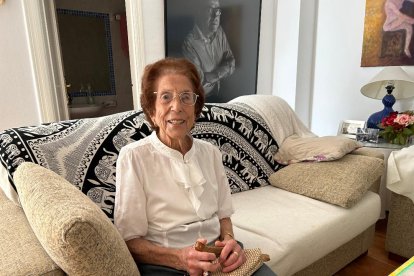 Brígida Piñero, nieta del hombre de confianza de Serafín Cervantes.
