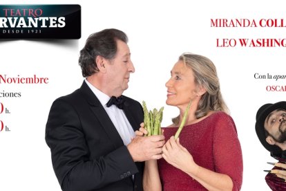 Con dos funciones en el Teatro Cervantes. La voz