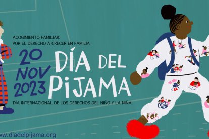 Cartel del Día del Pijama./ ASEAF